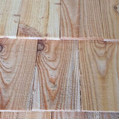 Larch shingles